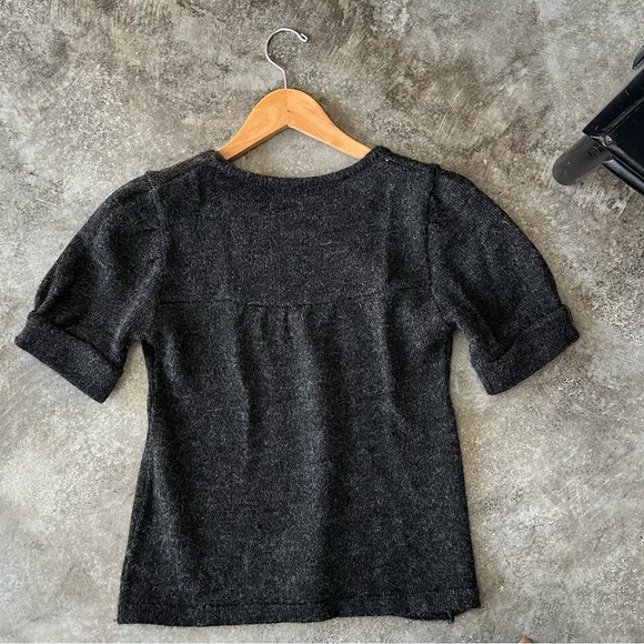 Alpaca Wool knit top / handmade - Picture 4 of 8